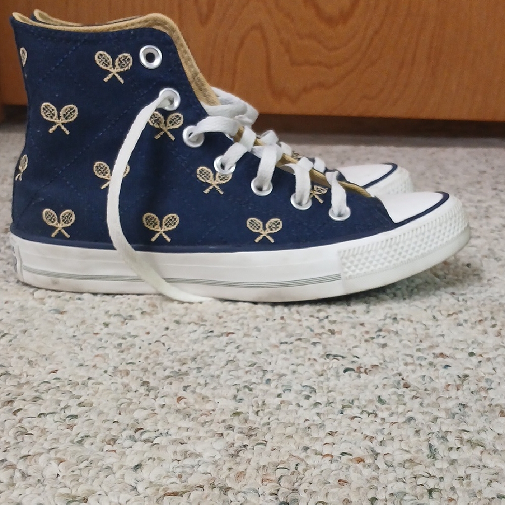 SOLD Converse High-Top Sneakers with Tennis Design